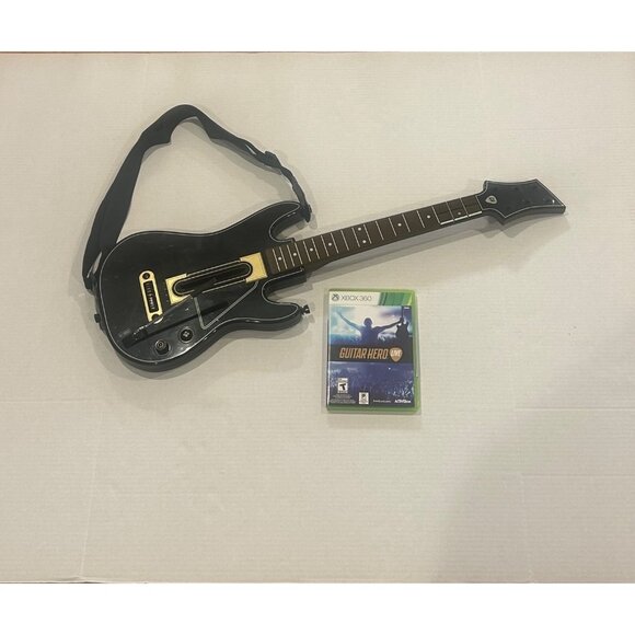 Guitar Hero Live Wireless Guitar for Xbox 360 w/Guitar Hero Live Game No Dongle - Picture 1 of 7